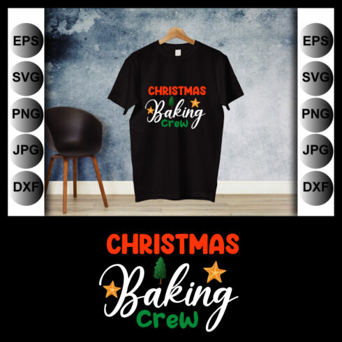 Christmas Baking Crew Graphics Design cover image.