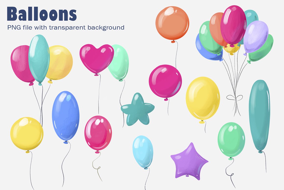 Image with colorful balloons.