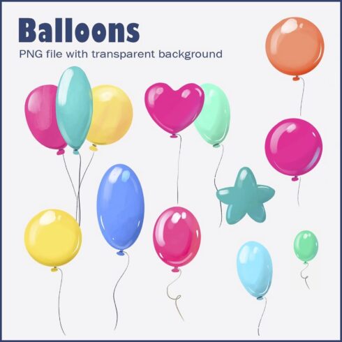 Image with gorgeous balloons.