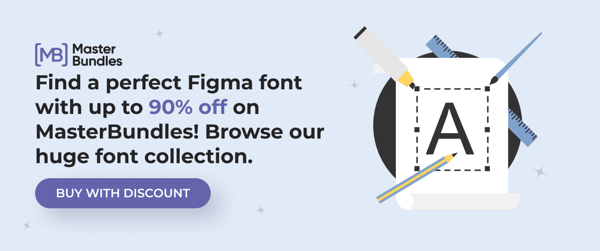 Banner for Figma fonts.