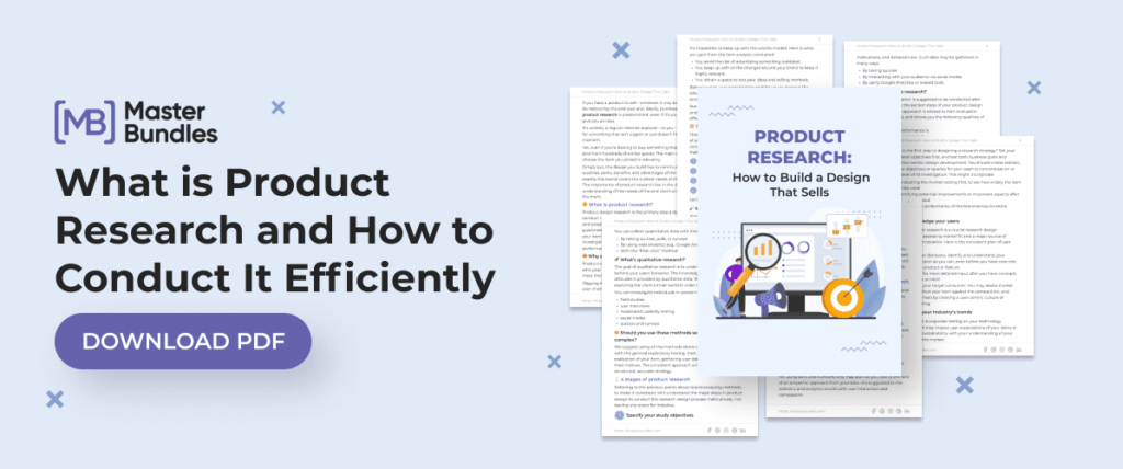 what is product research advantages