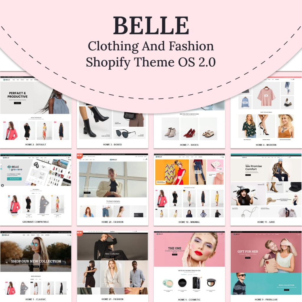 Stella Feminine Shopify Theme Master Bundles