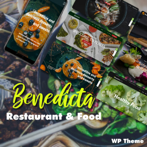 Benedicta - Restaurant & Food WordPress Theme.