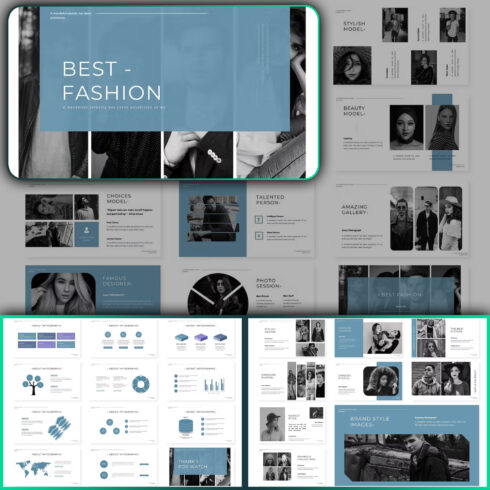 Best Fashion | Google Slides Template.