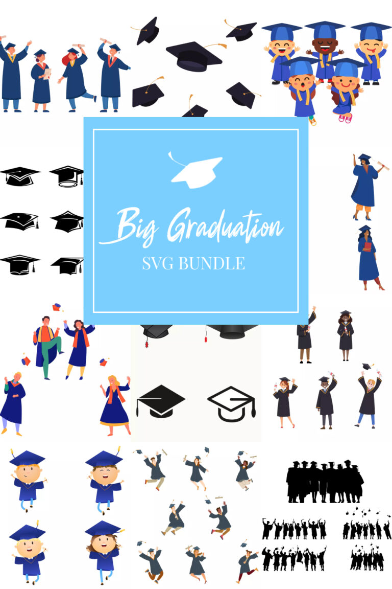Big Graduation SVG Bundle – MasterBundles