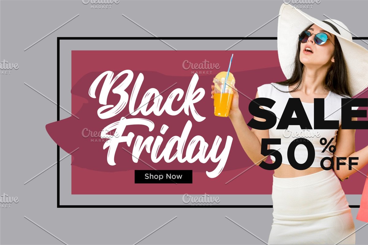 Black friday sale banners for your store.