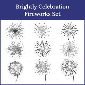 Brightly Celebration Fireworks Set – MasterBundles