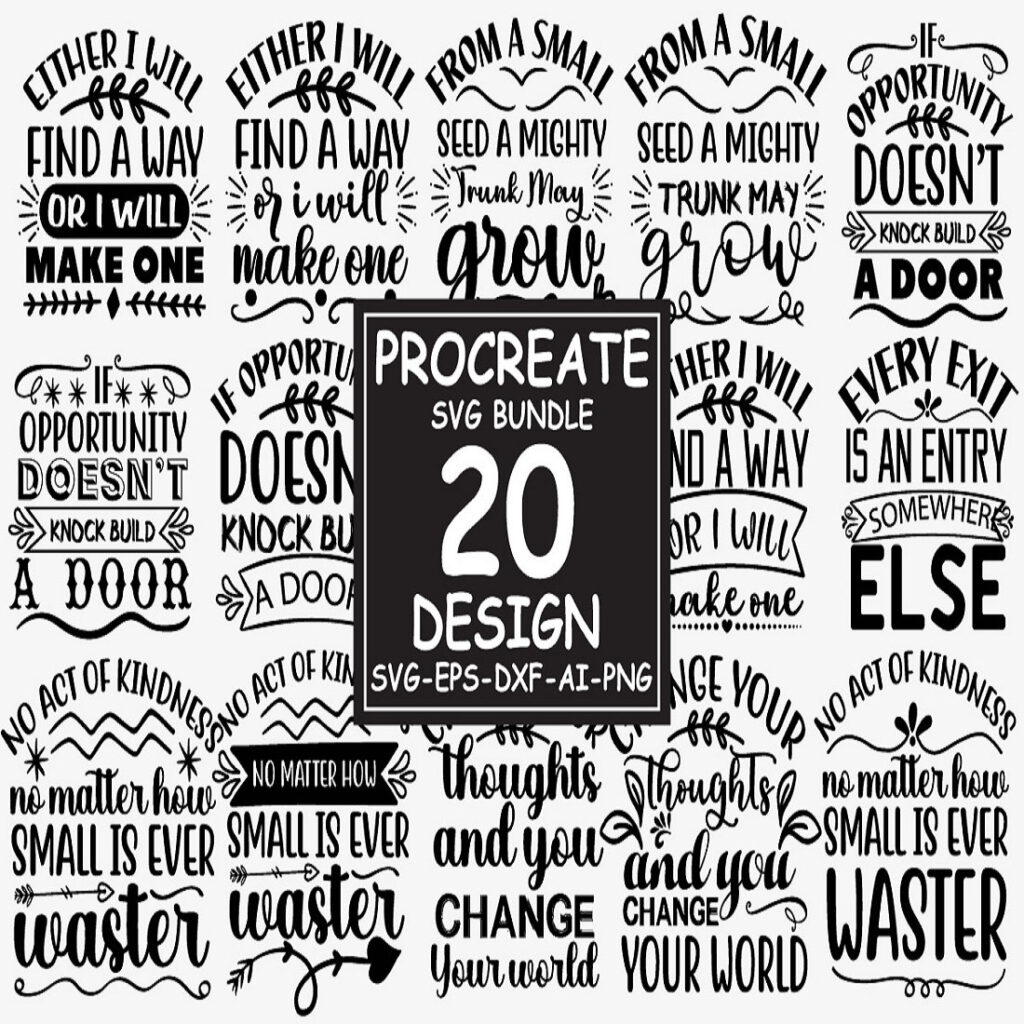 Procreate SVG Bundle MasterBundles