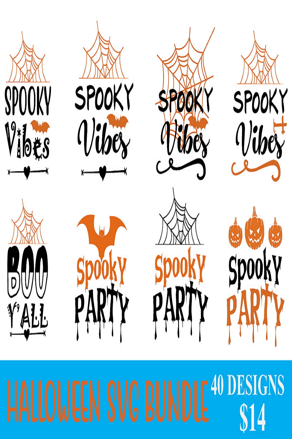 A selection of adorable images for Halloween prints