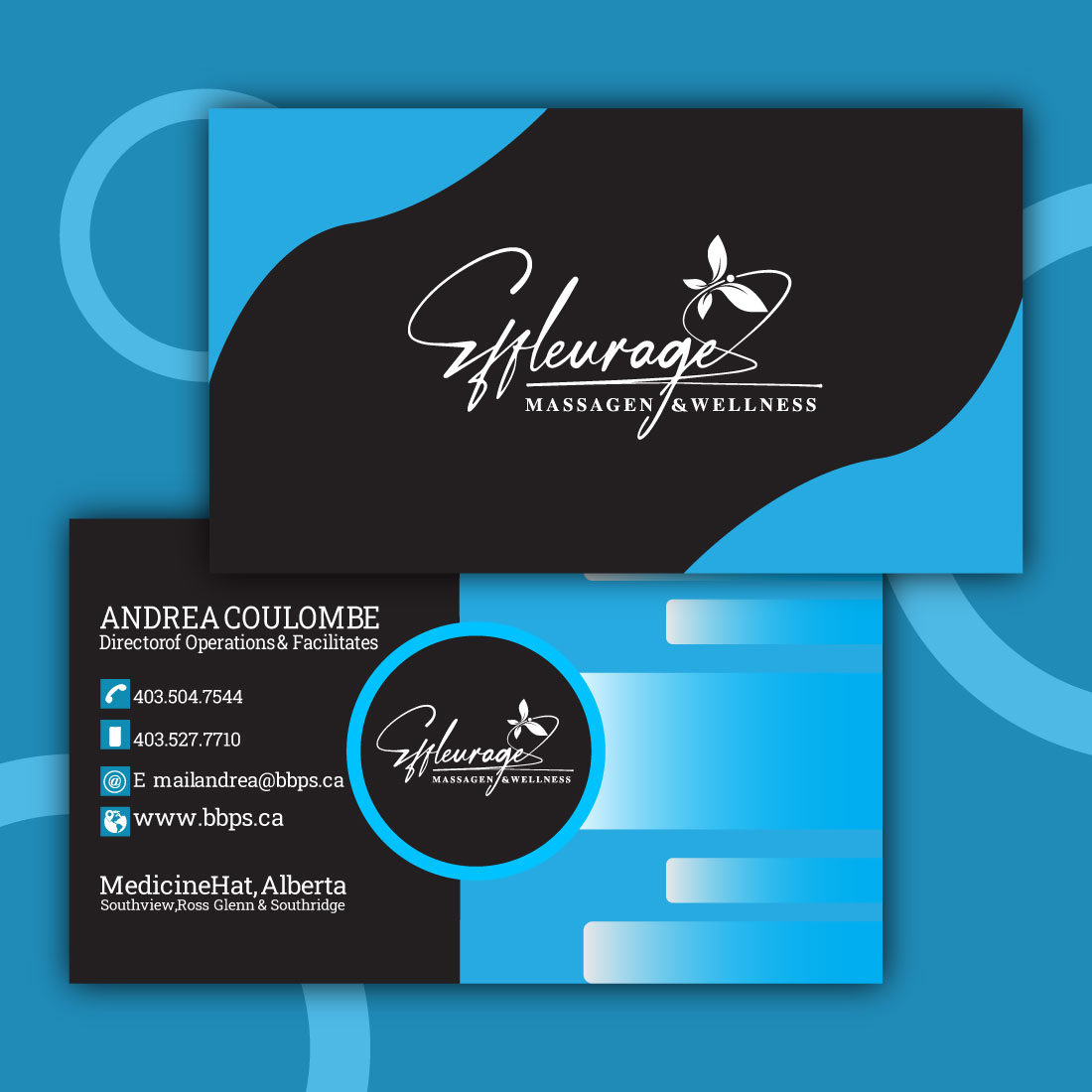 Business Card main cover.