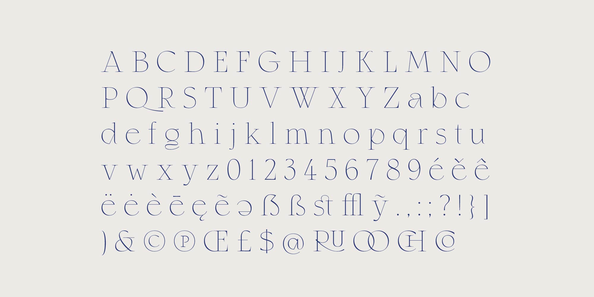 Serif Font Modern Classic Gather preview image.