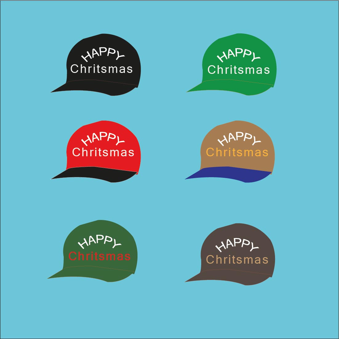Christmas Caps cover image.