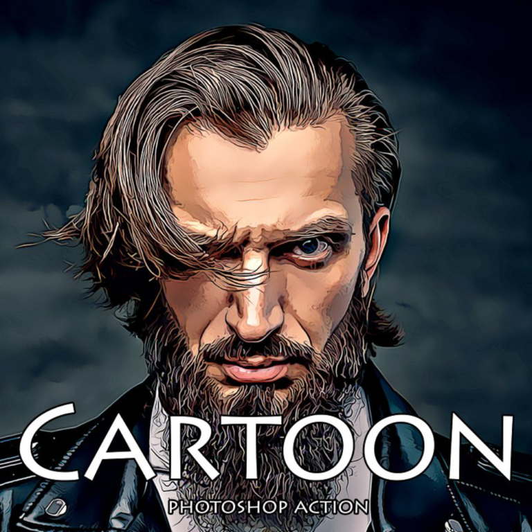 Cartoon Photoshop Action – MasterBundles