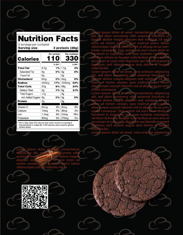 Some nutrition facts about chocolate cakes.