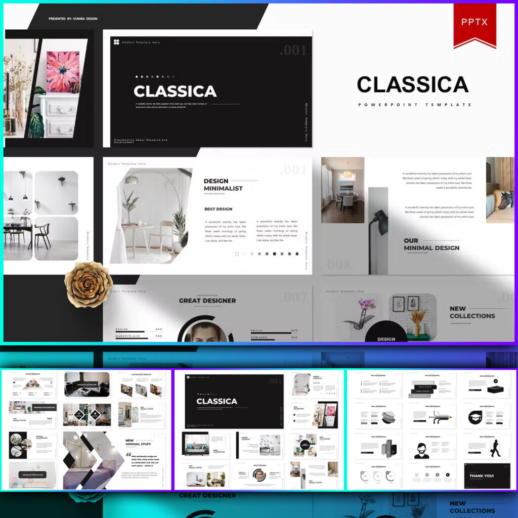 Artistic Presentation Template Masterbundles