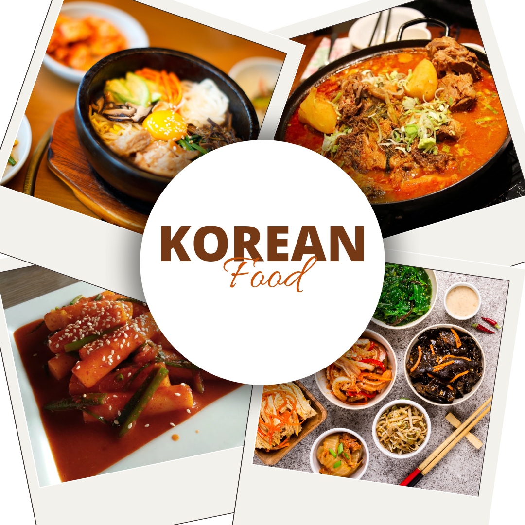 Korean food collection.