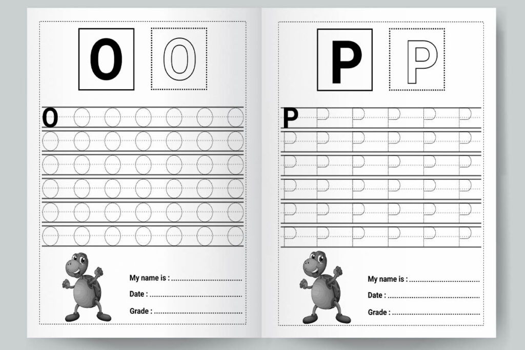 Latters Tracing Uppercase KDP Interior - MasterBundles