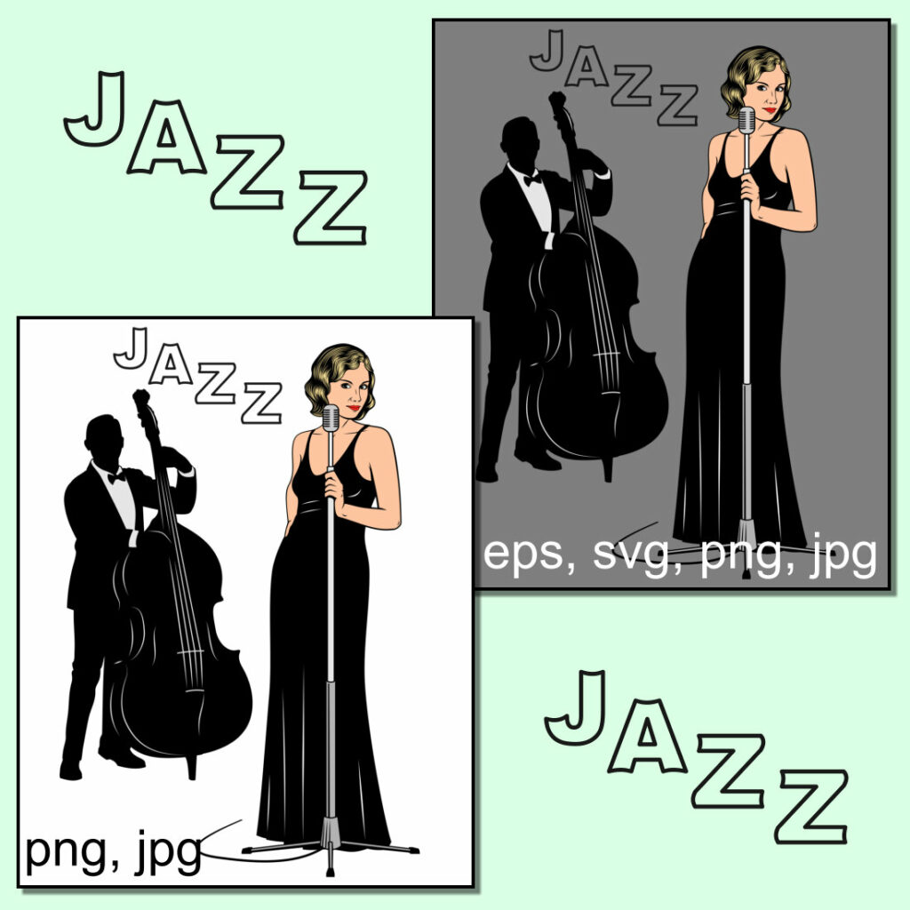 Jazz Singer Girl Masterbundles 9404