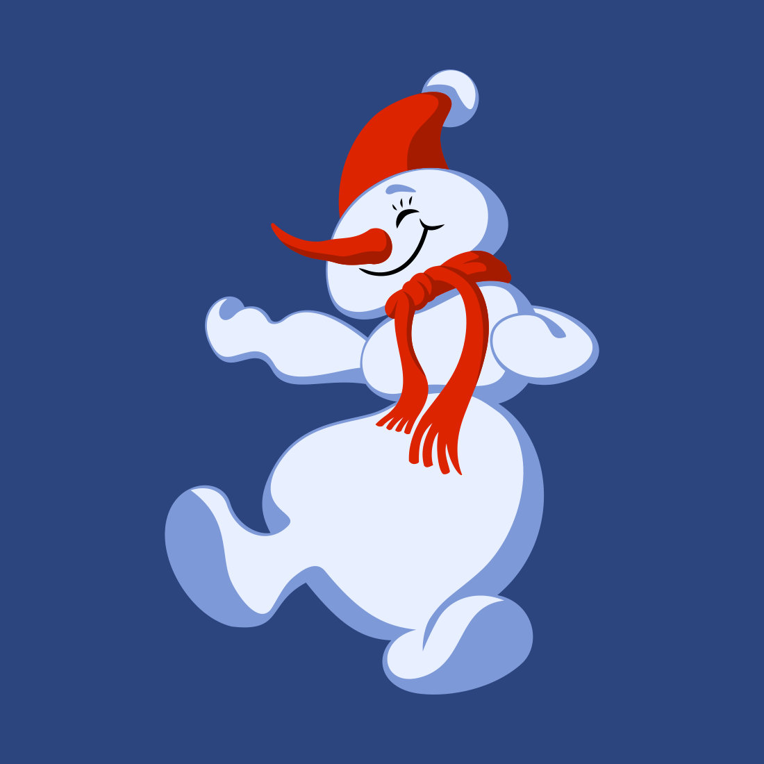 Dancing Snowman Graphics Design cover image.