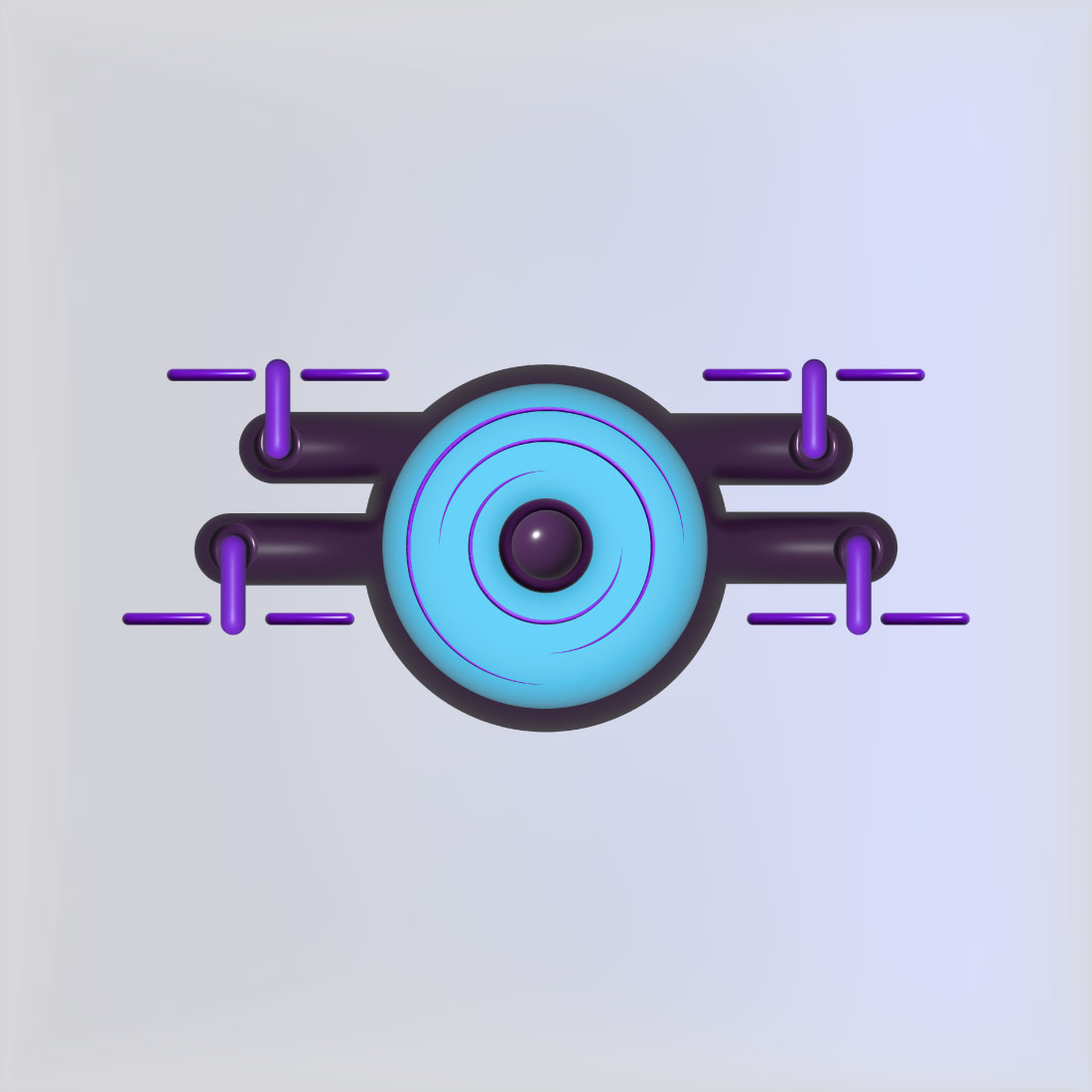 Creative Drone Logo cover image.