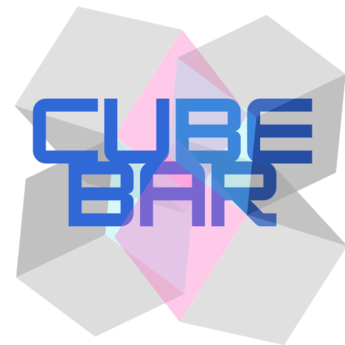 Cube Bar Logo Design main cover.