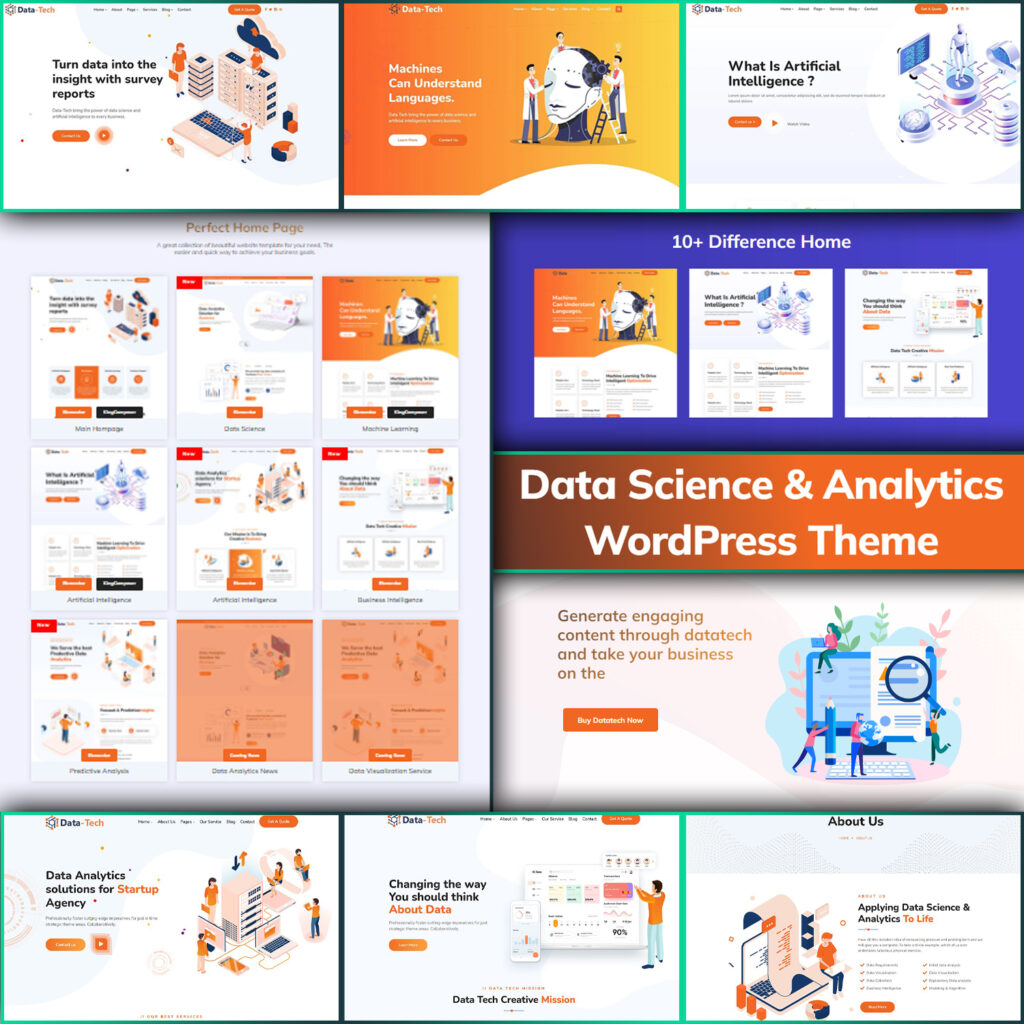 DataTech - Data Science & AI Tech And IOT WordPress Theme – MasterBundles