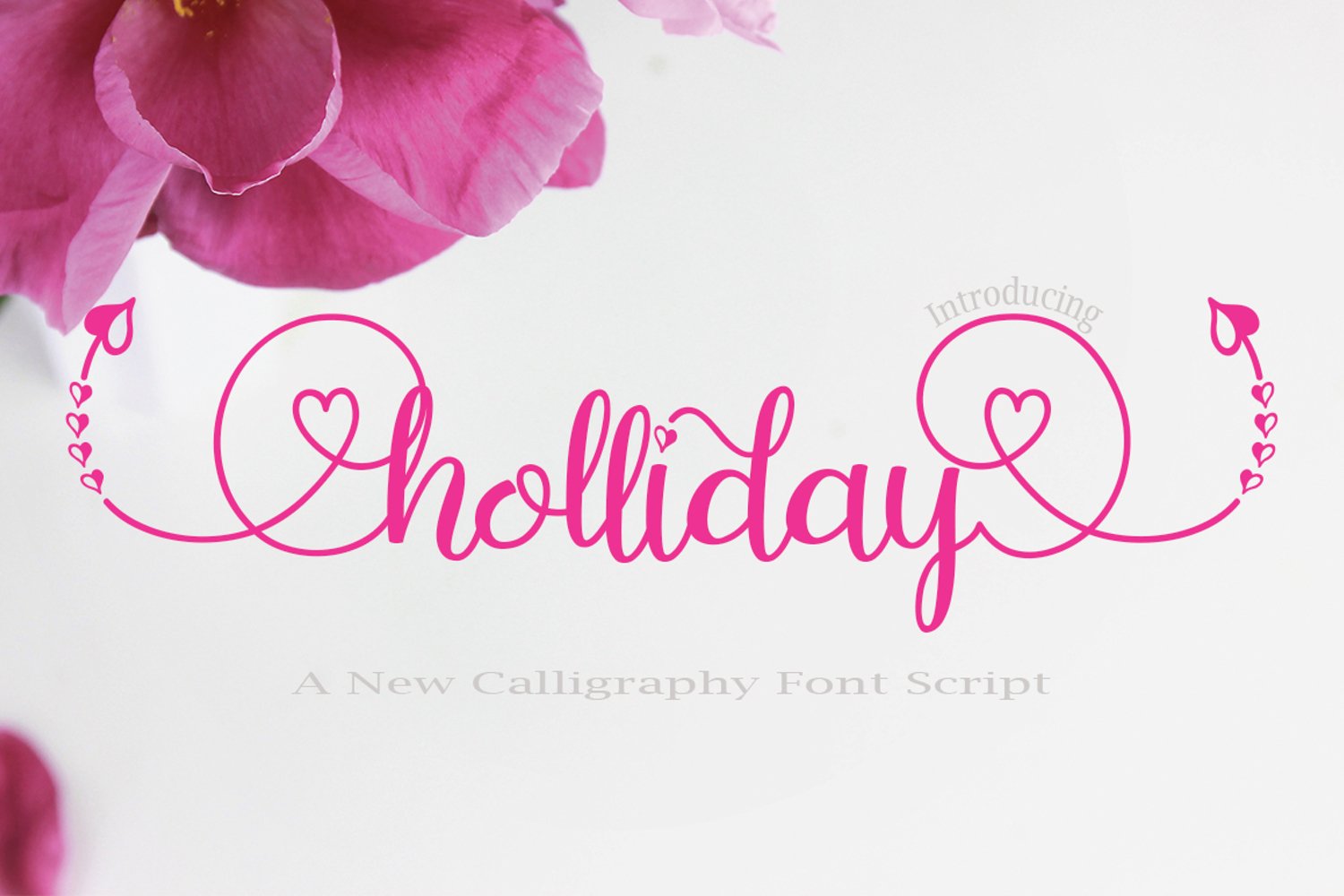 Cover image of Holiday Font.