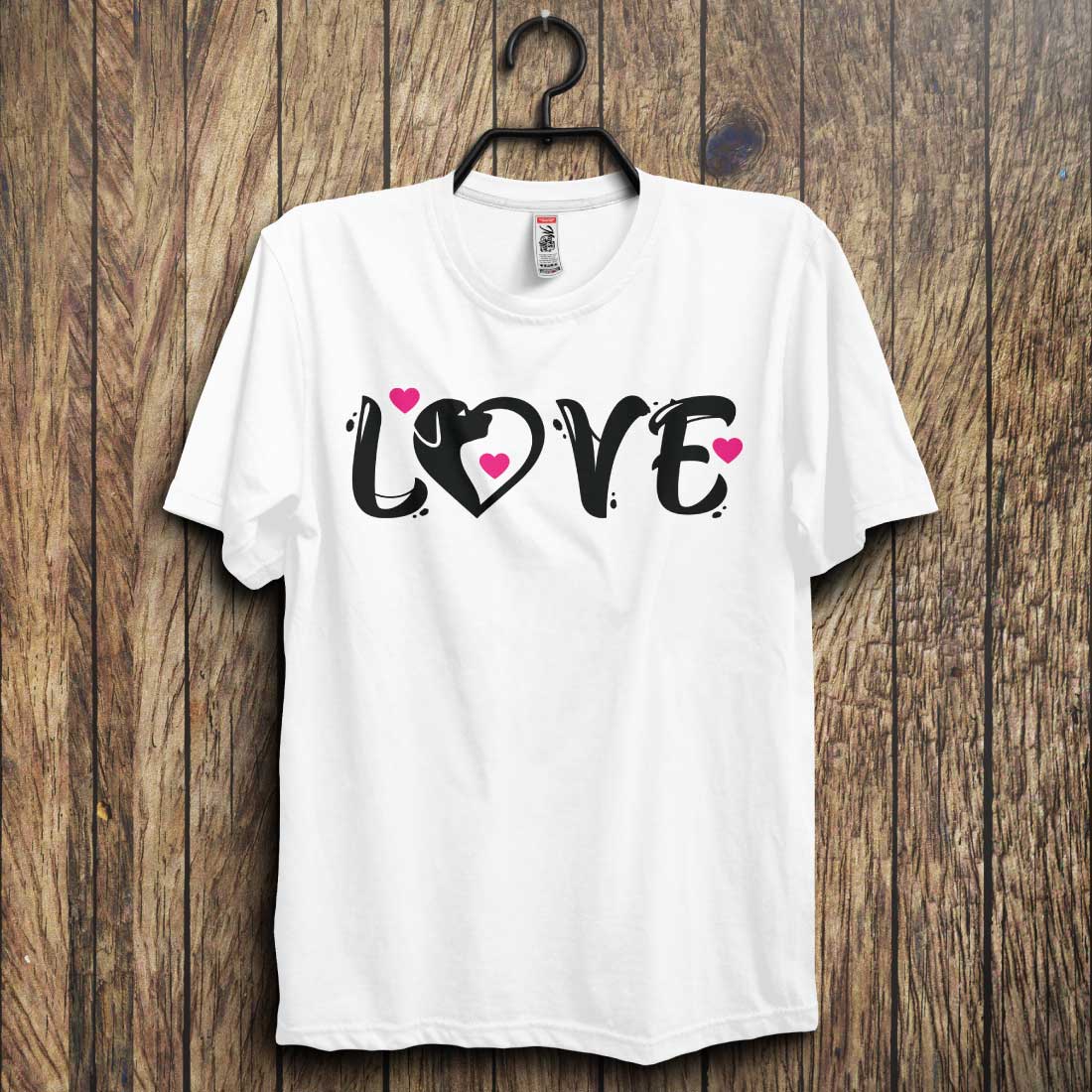 Dog Love T-shirt Design cover image.