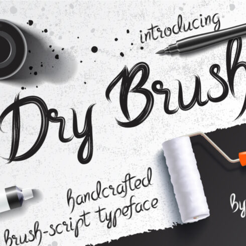 Dry Brush Font.