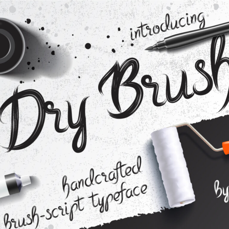 124 Brush Script Fonts 2024 MasterBundles   Dry Brush Font 504 768x768 