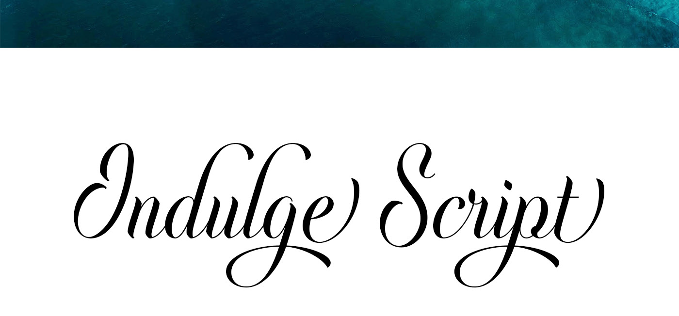 Indulge Script | Font.