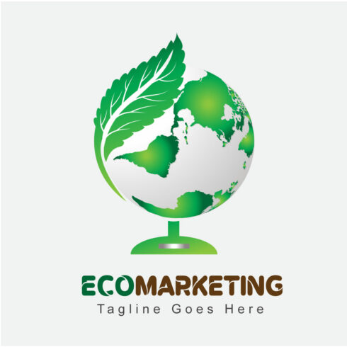 Eco Marketing Logo Design cover image.