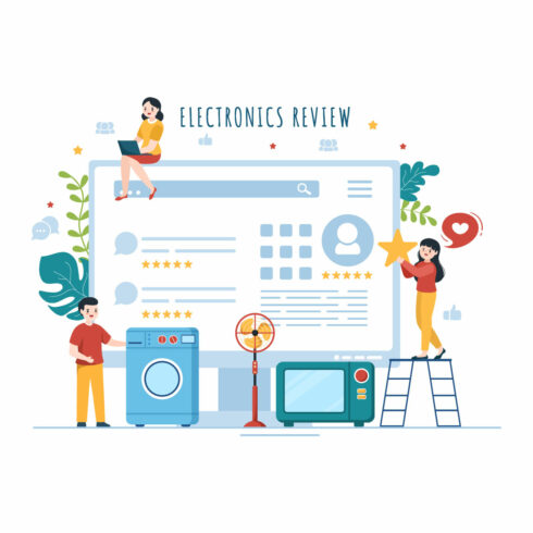 15 Electronics Review Illustration main cover.