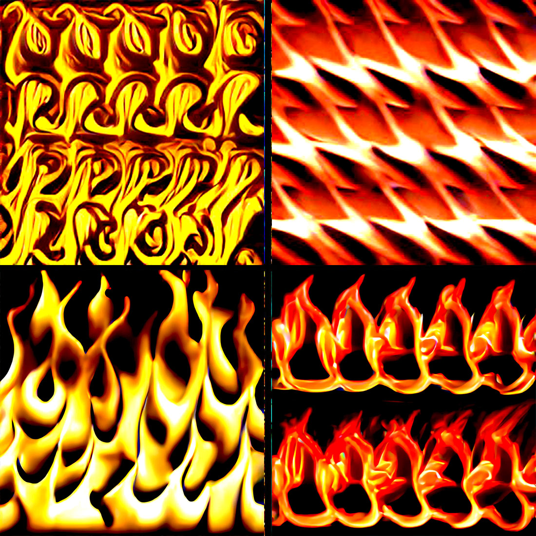 Beautiful Fire Patterns Design cover image.