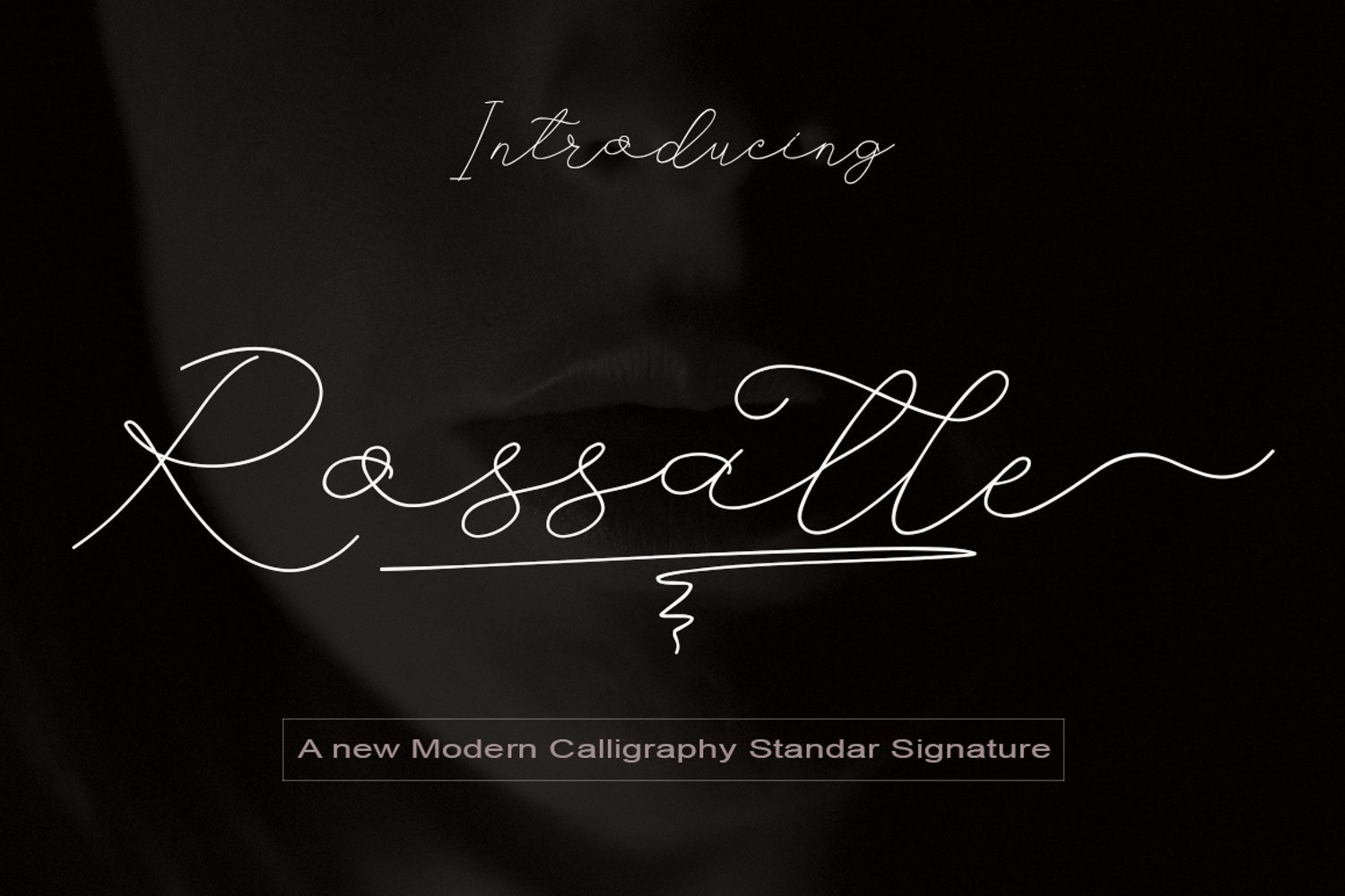 Cover image of Rossalle font.