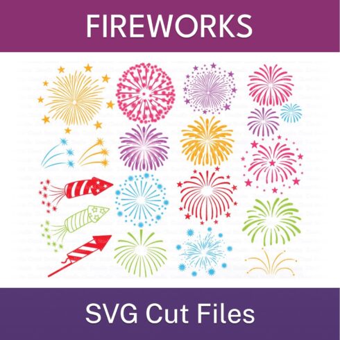 Fireworks SVG Cut Files - main image preview.