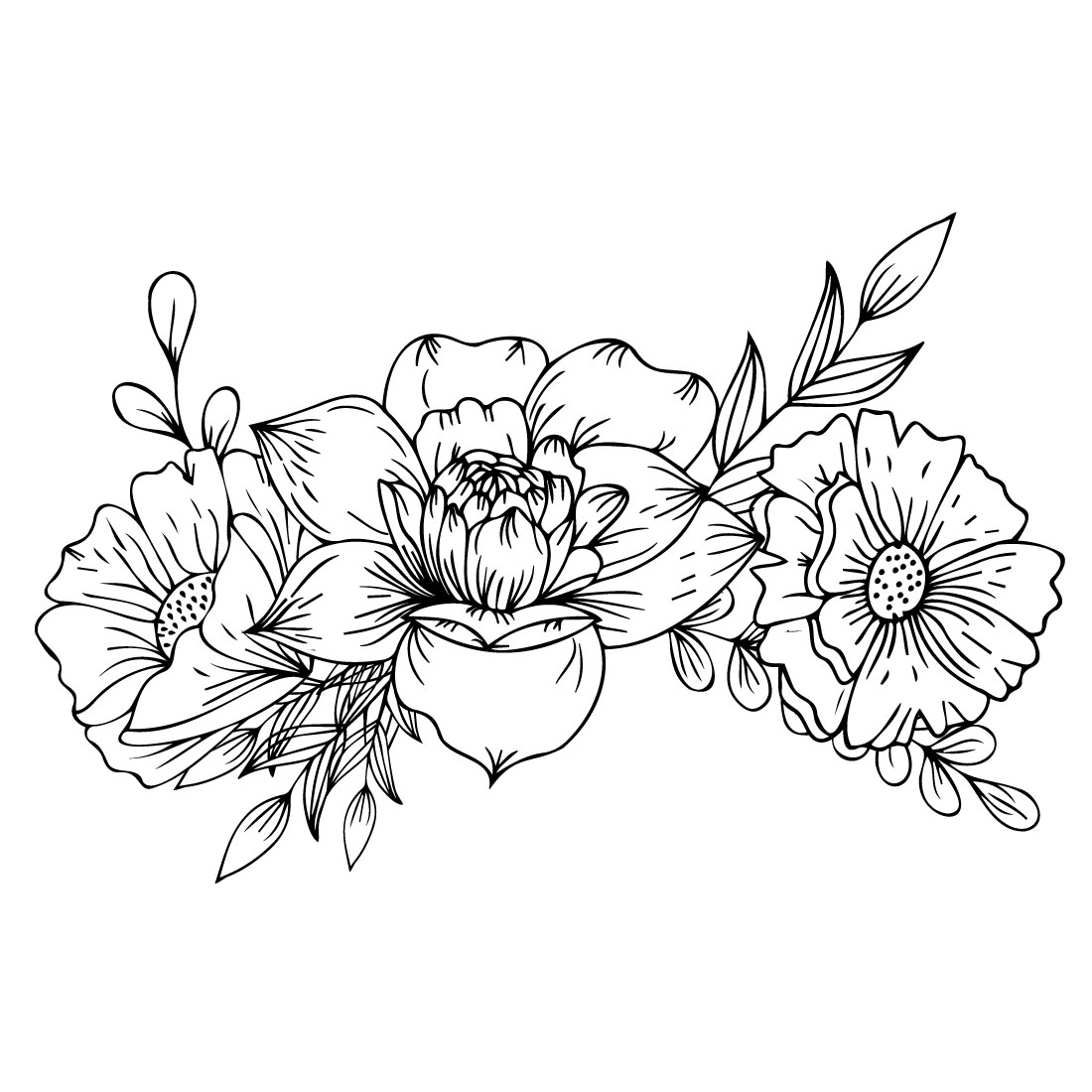 Flower Arrangement Images For Drawing Best Flower Site