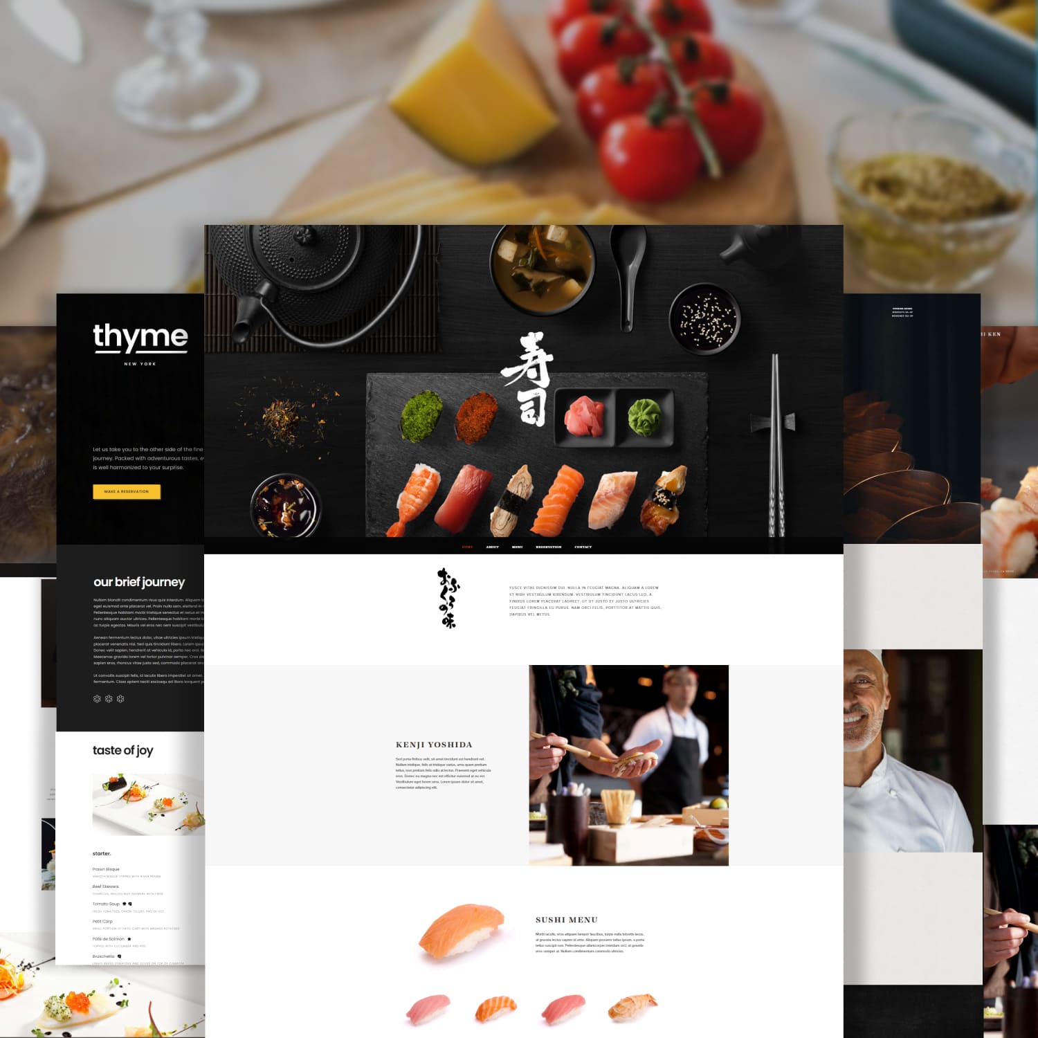 Gastro - Multipurpose Cafe & Restaurant WordPress Theme cover.