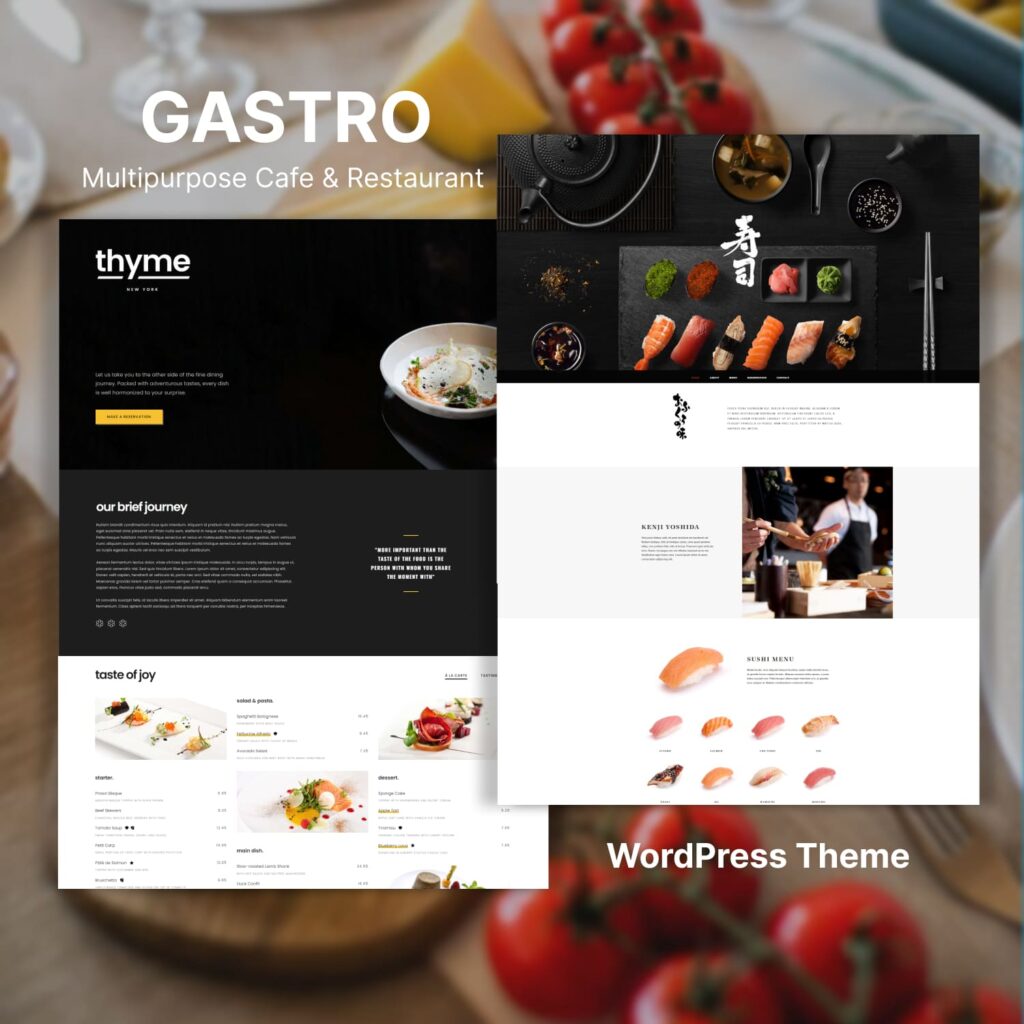 Gastro - Multipurpose Cafe & Restaurant WordPress Theme – MasterBundles