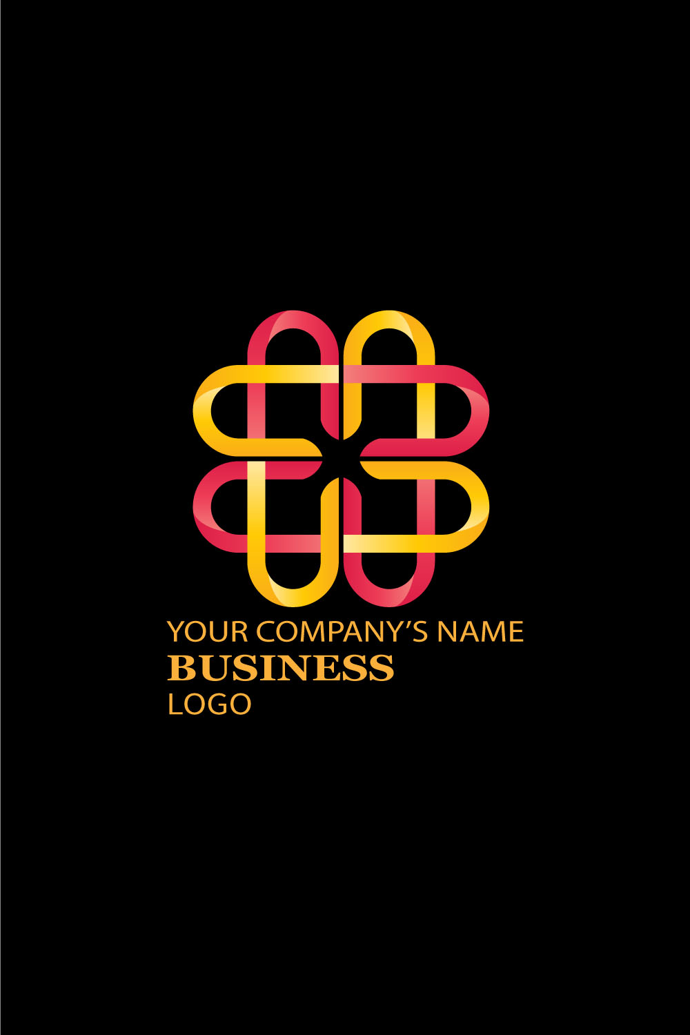 Exquisite design geometric logo image