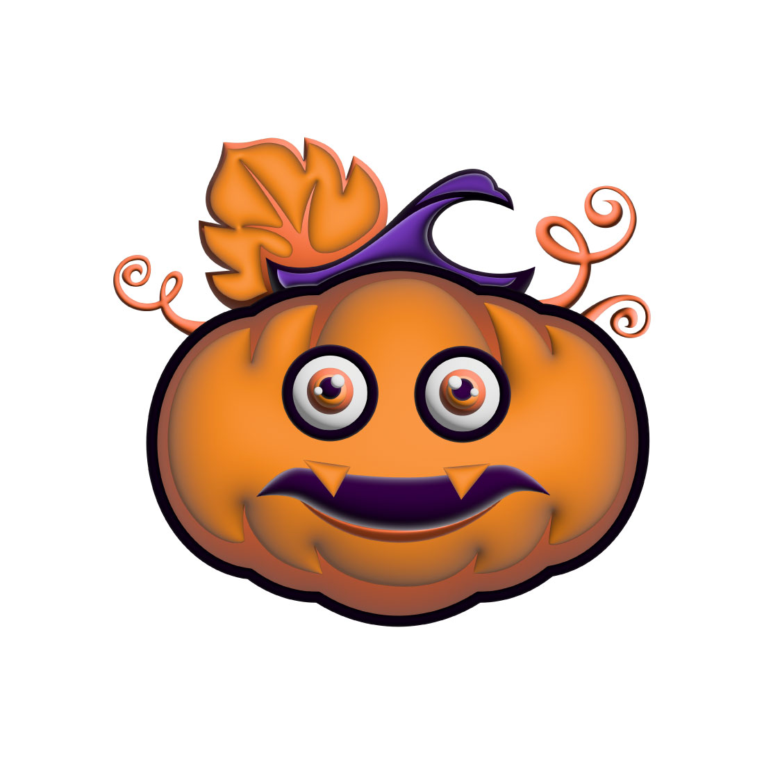 Halloween Logo Design – Pumpkin Halloween Logo cover image.