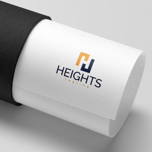 Modern Heights Business Logo Design cover image.
