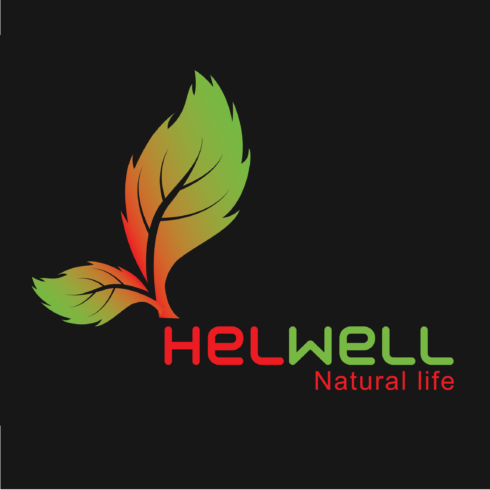 Helwell Natural Logo Design cover image.
