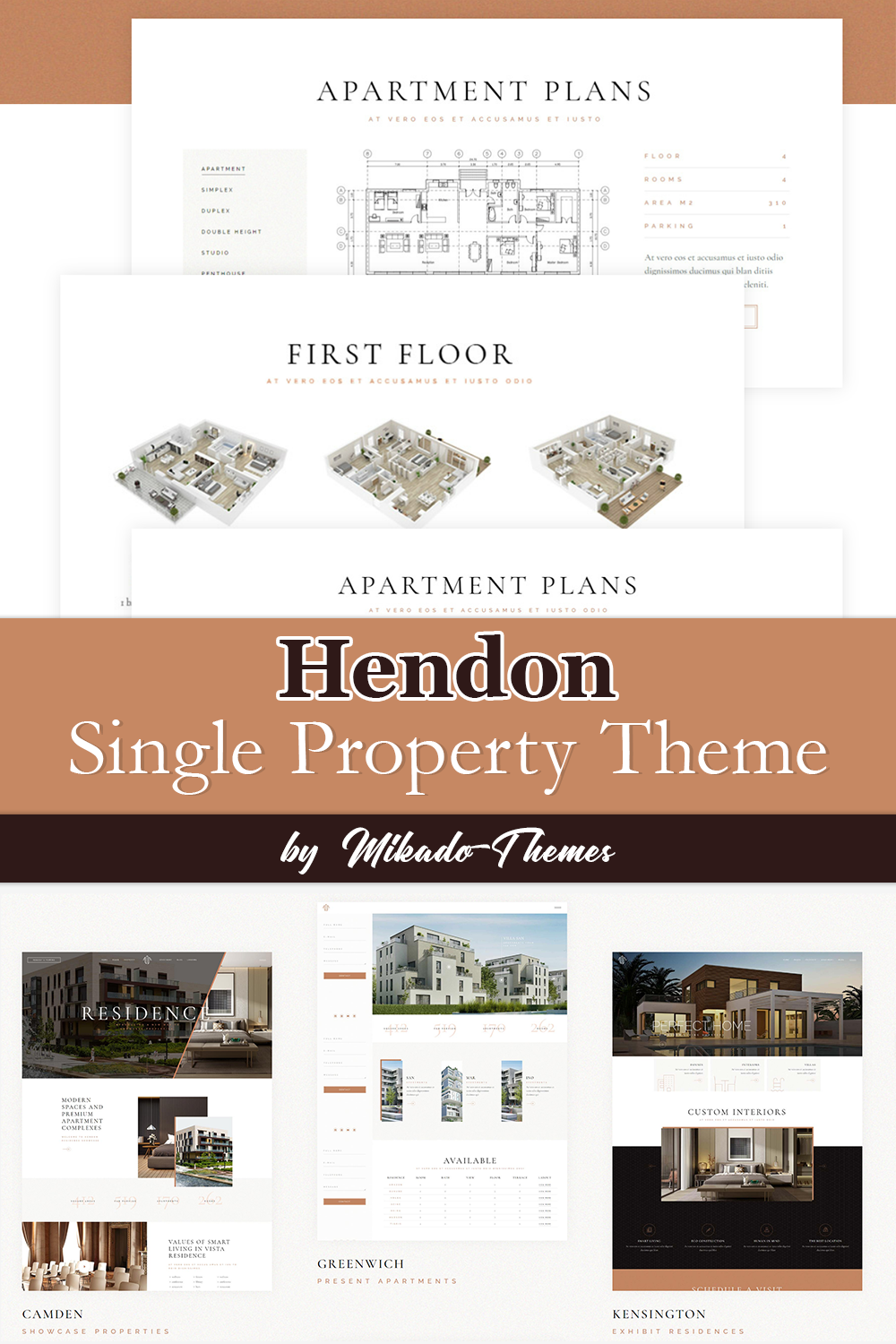 hendon single property theme pinterest 313