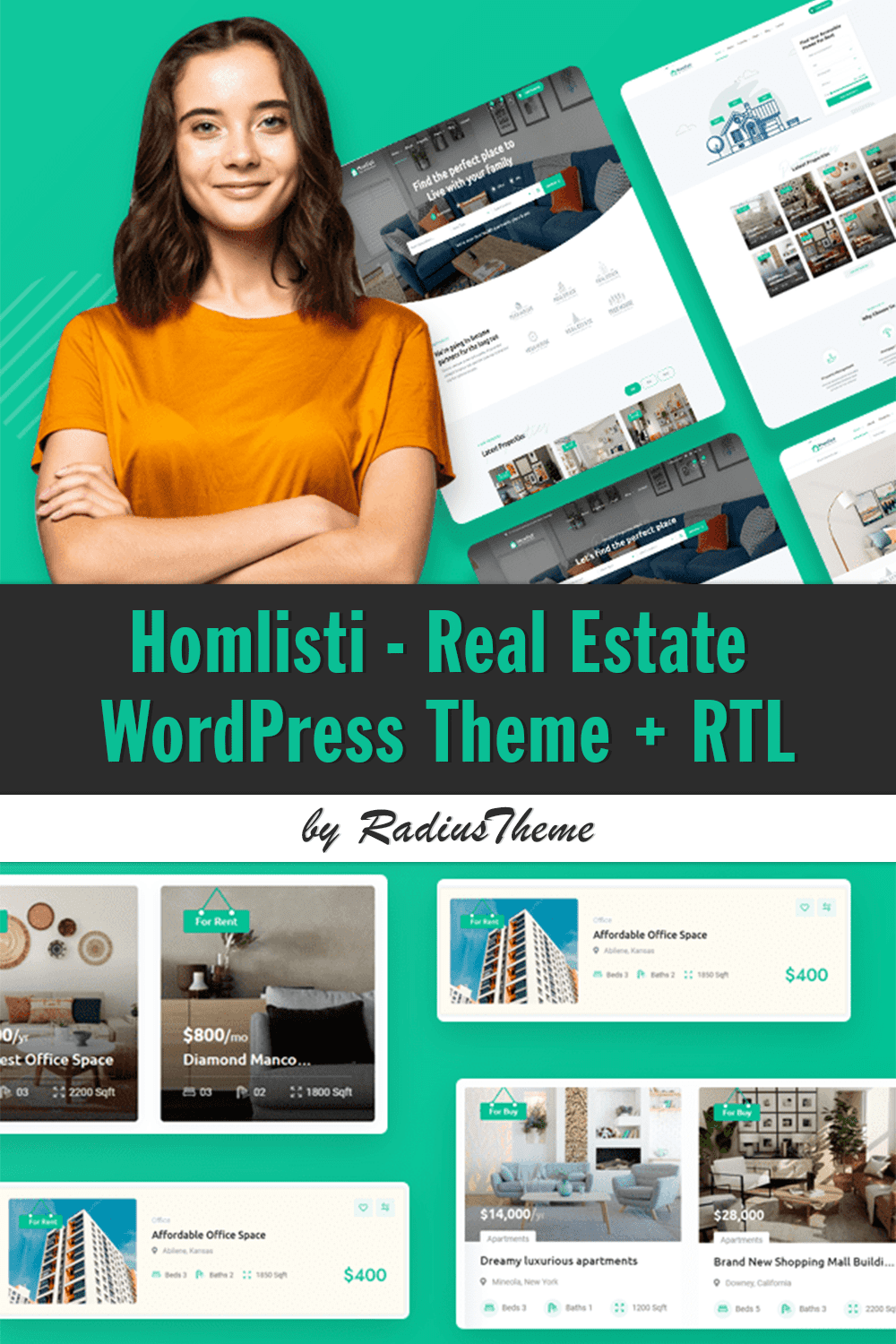 homlisti – real estate wordpress theme rtl pinterest 641