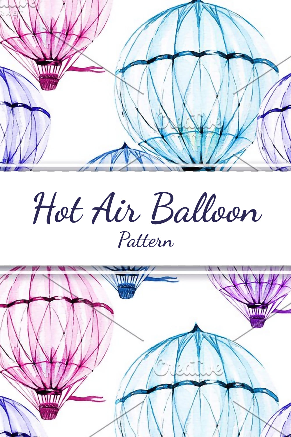 hot air balloon pattern 02 596