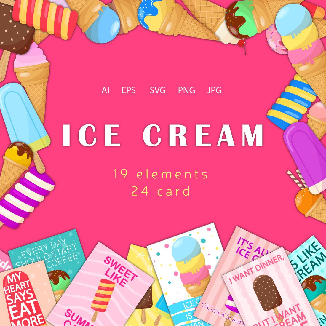 Collection of enchanting images of ice cream