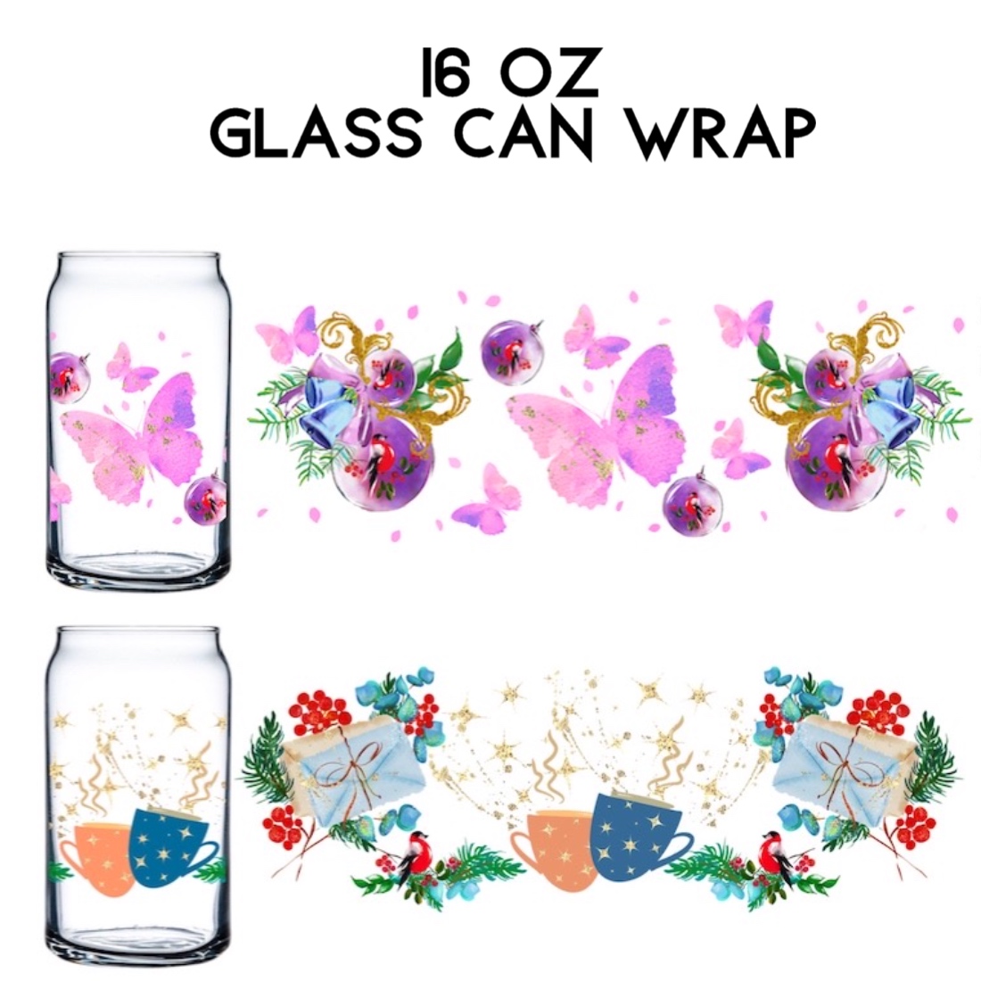 Glass Holiday Patterns GraphicsDesign cover image.