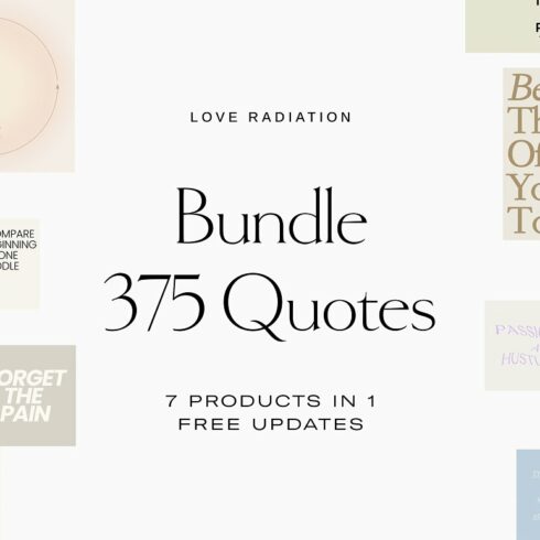 Bundle Instagram Quotes Templates Ps.