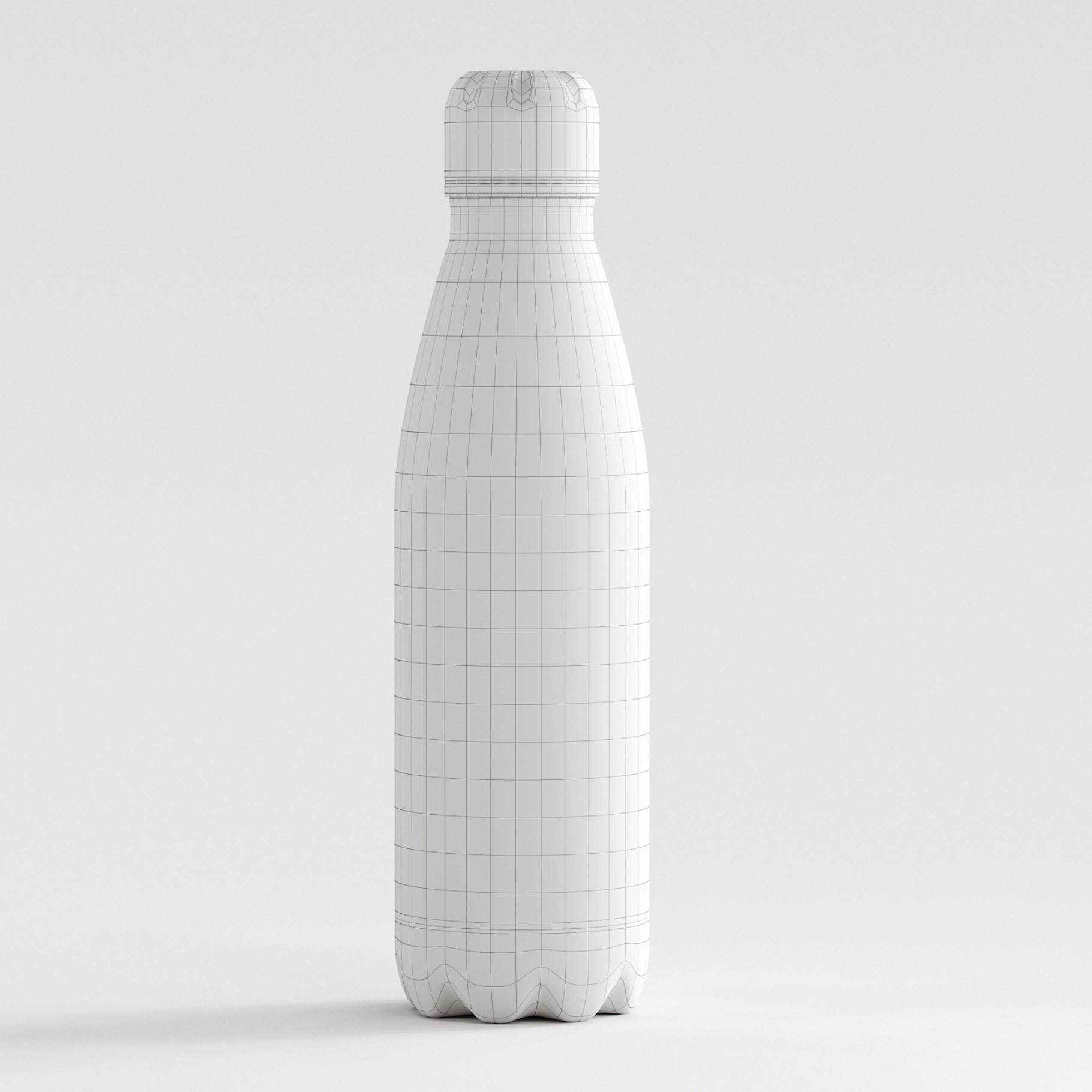 Image of a charming bottle 3d model without textures